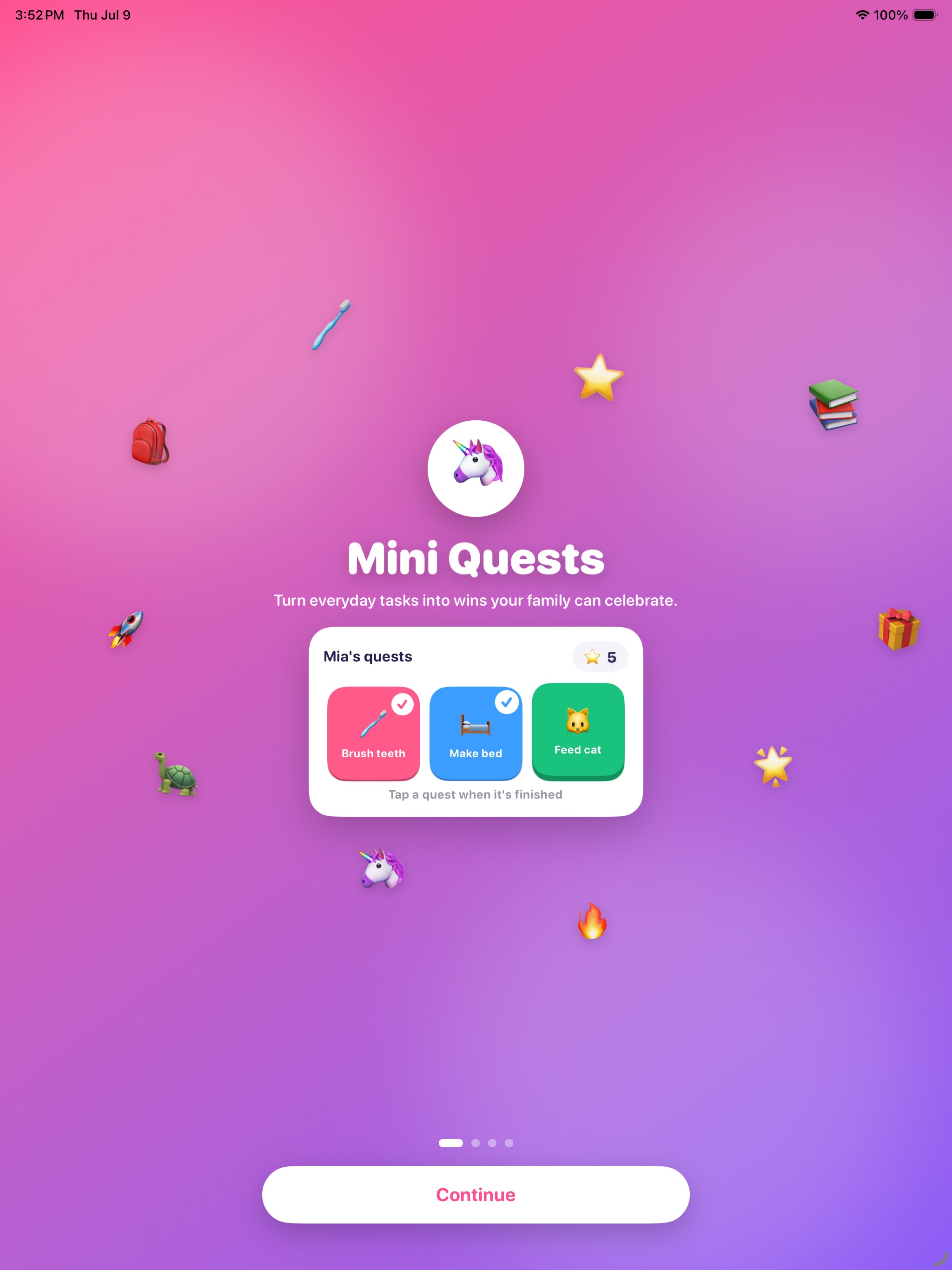 Mini Quests: Chore Chart