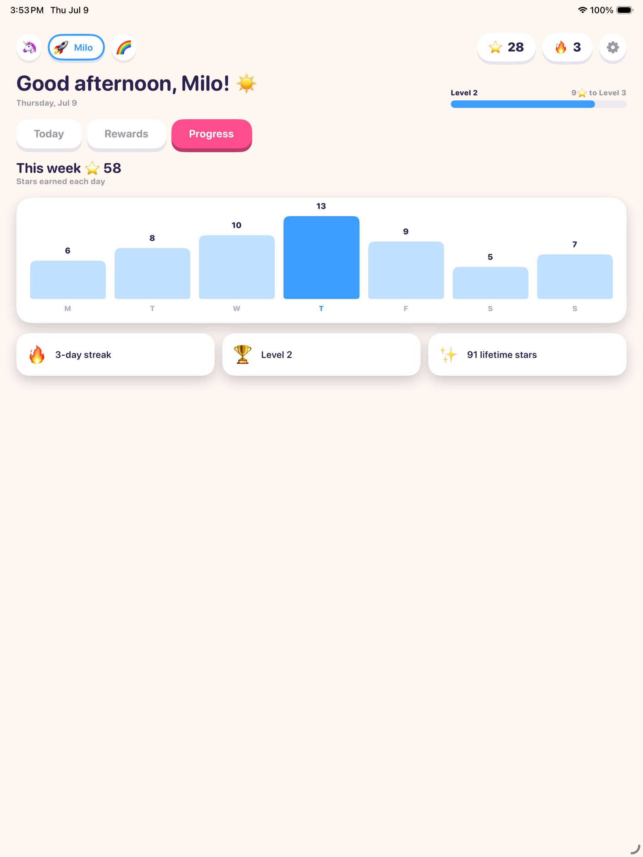 Mini Quests: Chore Chart