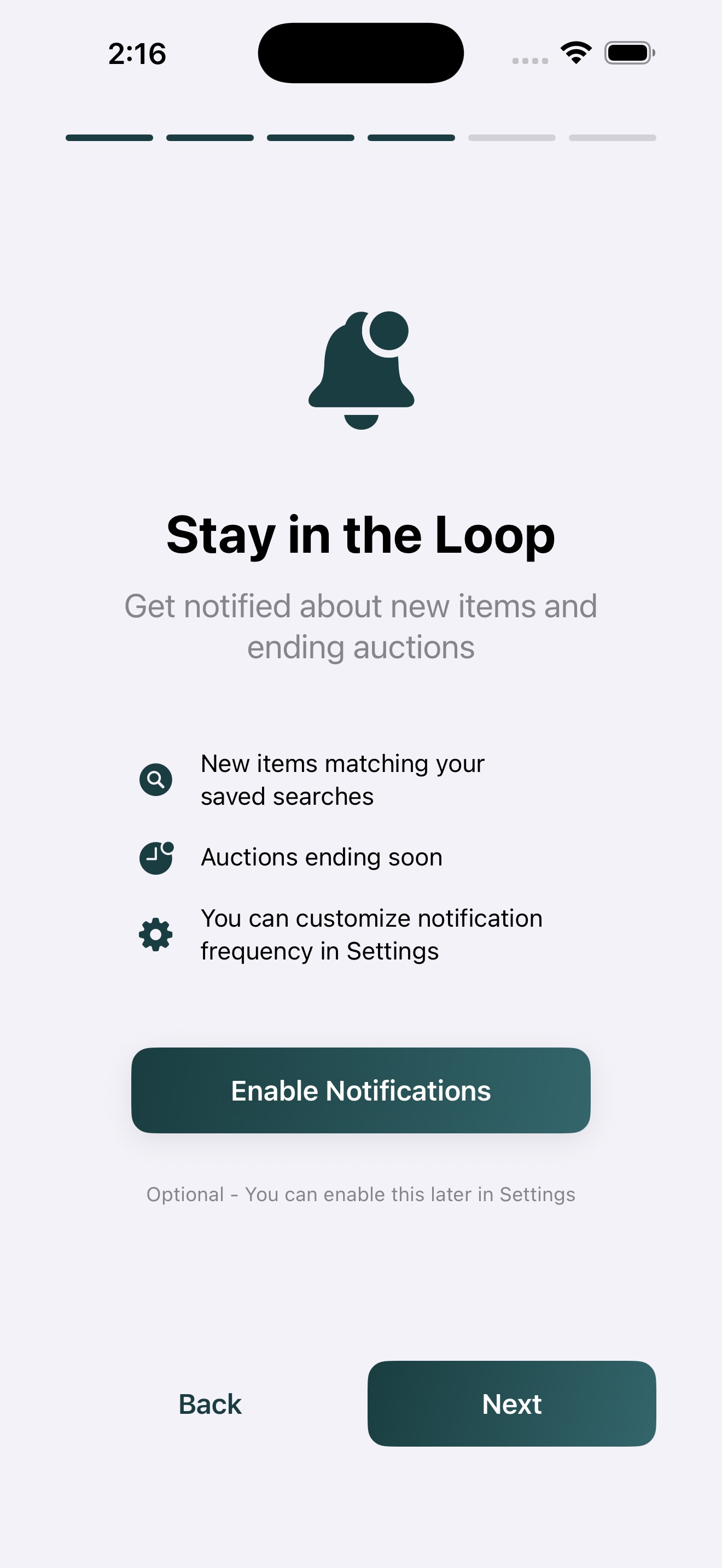 iPhone screenshot