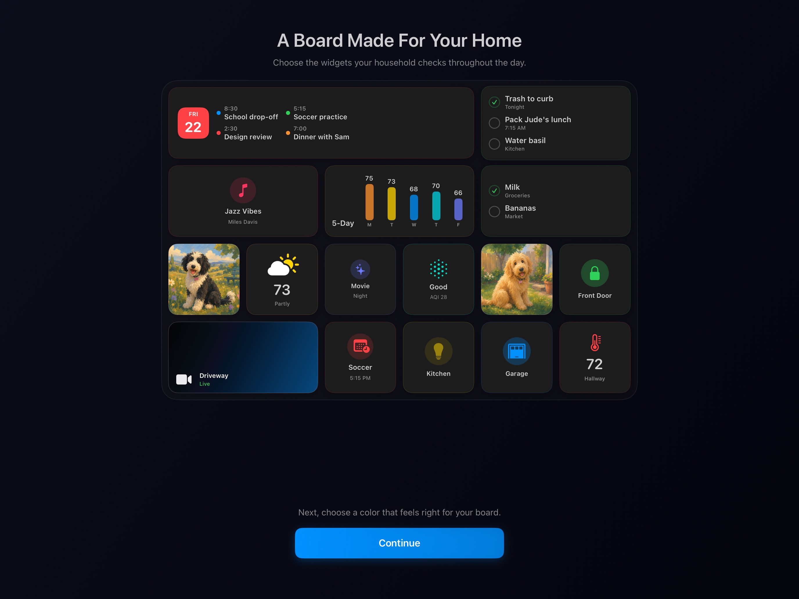 Hearthboard Home Display