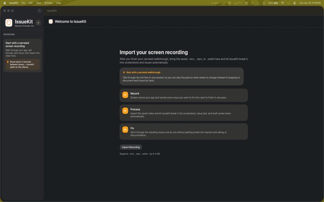 Mac screenshot