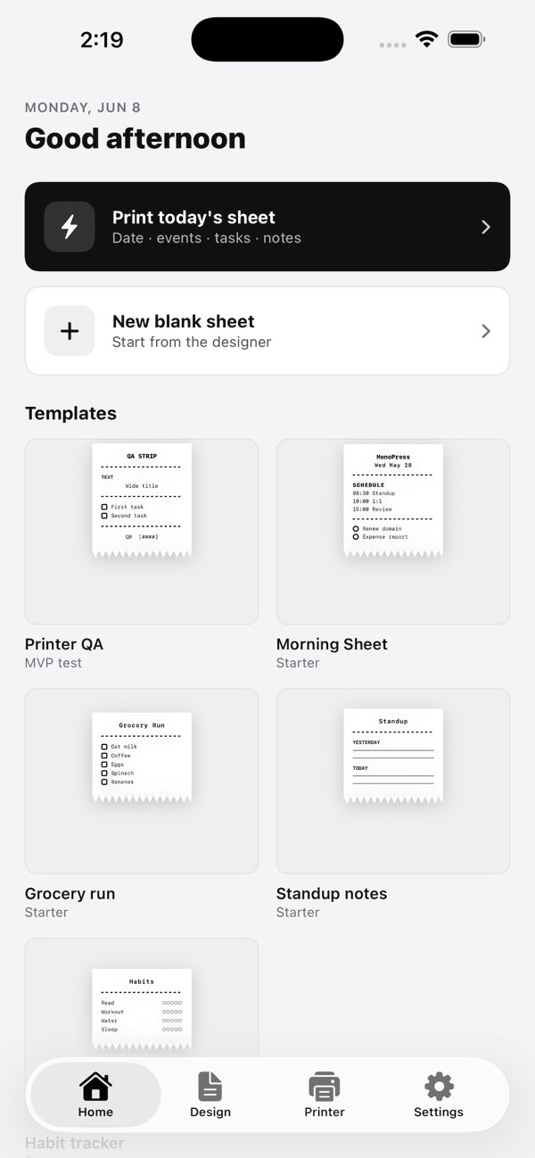 iPhone screenshot